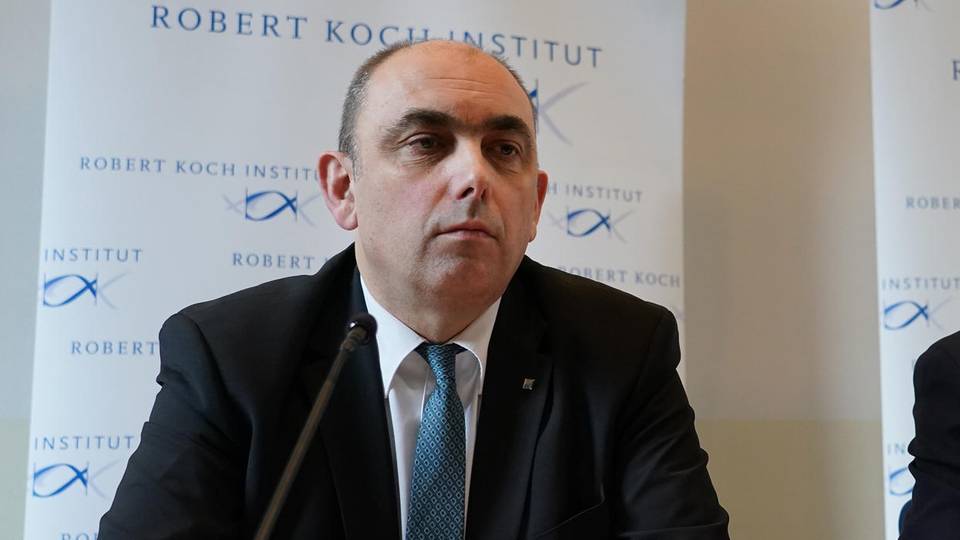 Der Vizepräsident des Robert-Koch-Instituts, Prof. Dr. Lars Schaade